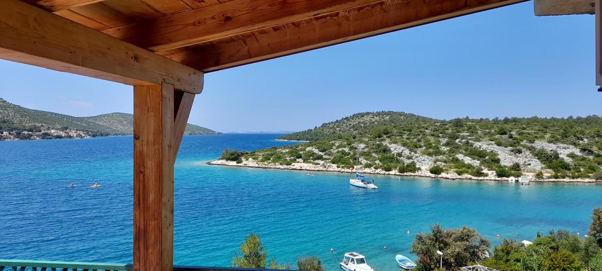 Апартаменты Direkt Na Moru - Bungalov Шибеник Экстерьер фото